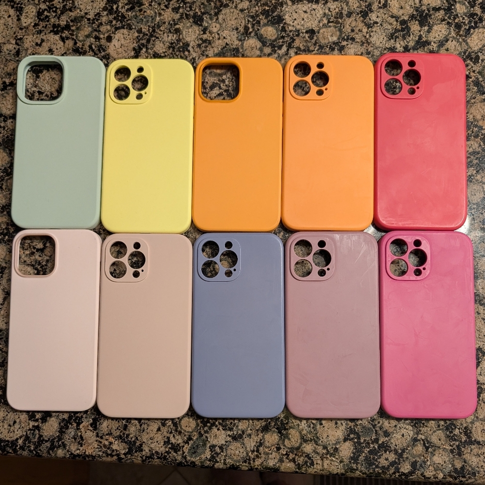 Set of 10 iPhone 13 Pro Max Cases!